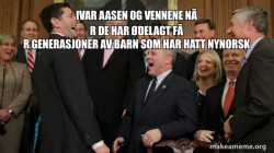 And then we told them
