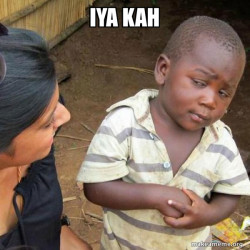 Skeptical Third World Kid