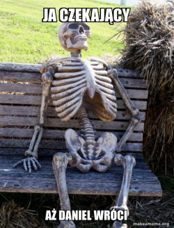 Waiting Skeleton