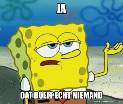 Tough SpongeBob