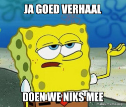 Tough SpongeBob