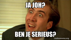 Sarcastic Nicholas Cage