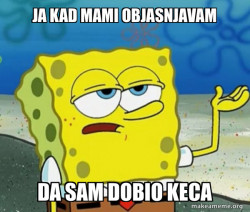 Tough SpongeBob