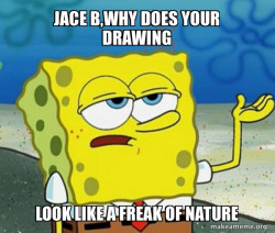 Tough SpongeBob