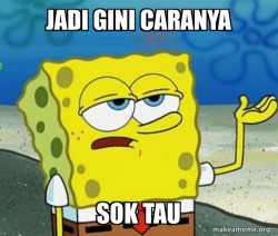 Tough SpongeBob