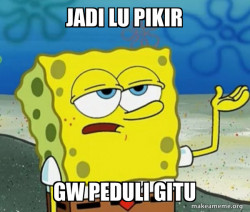 Tough SpongeBob