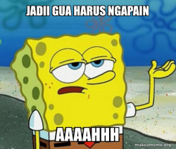 Tough SpongeBob