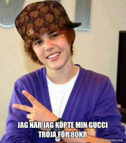Scumbag Justin Bieber