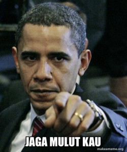 Angry Obama