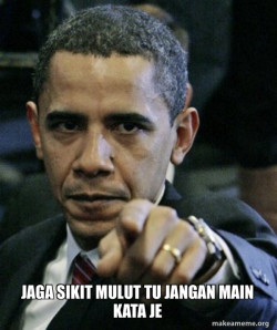 Angry Obama