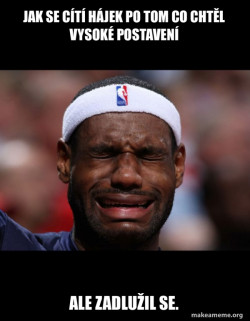 Lebron Crying