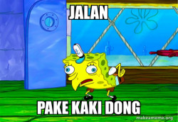 Mocking SpongeBob