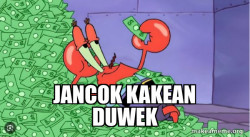 Mr Krabs Money