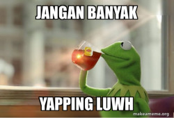 Kermit Drinking Tea