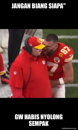 Travis Kelce and Coach