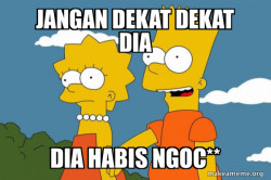 Bart and Lisa Chat