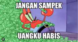 Mr Krabs Money