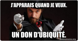 Magician (for my next trick)