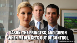 The Trump Kids Eric, Donald Jr and Ivanka