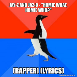 Socially Awesome Awkward Penguin