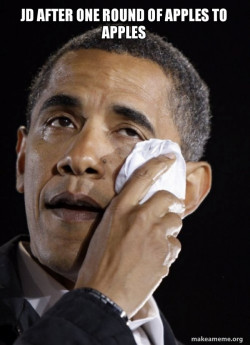 Crying Obama
