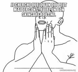 Un bon skincare routine