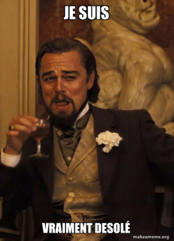 Leonardo DiCaprio Laughing Django