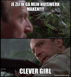 Wanneer je moeder binnen komt waneer je zegt dat je huiswerk maakt