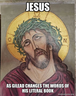 Jesus Is So Done With This Shit