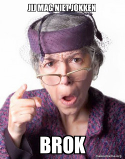 Disapproving Grandma