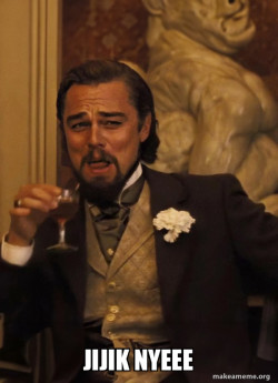 Leonardo DiCaprio Laughing Django