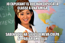 Scumbag Teacher