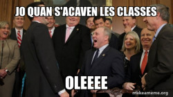 And then we told them