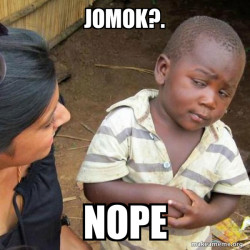 Skeptical Third World Kid