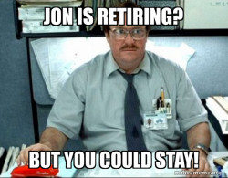 Milton from Office Space