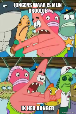 Push It Somewhere Else Patrick