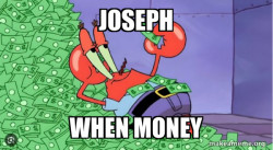Mr Krabs Money