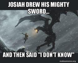Skyrim Dragon Slaying