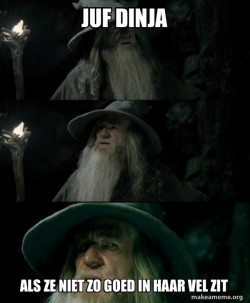 Confused Gandalf