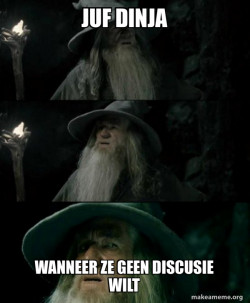 Confused Gandalf