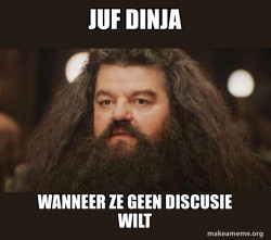 Hagrid - I should not have said that