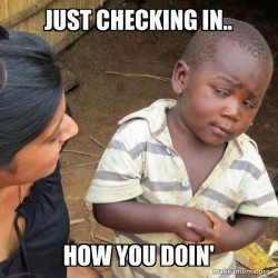 Skeptical Third World Kid
