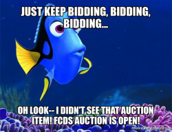Dory from Nemo  (5 second memory)