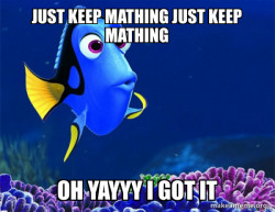 Dory from Nemo  (5 second memory)