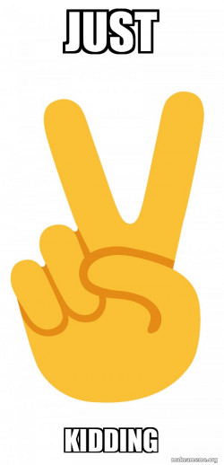 Peace Sign Emoji
