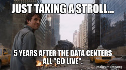 the daa center destruction day stroll...
