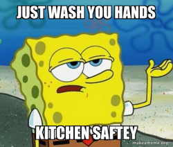 Tough SpongeBob