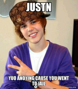 Scumbag Justin Bieber