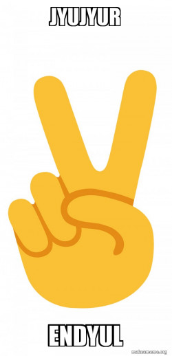 Peace Sign Emoji