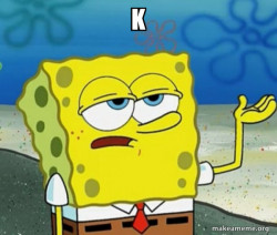 Tough SpongeBob